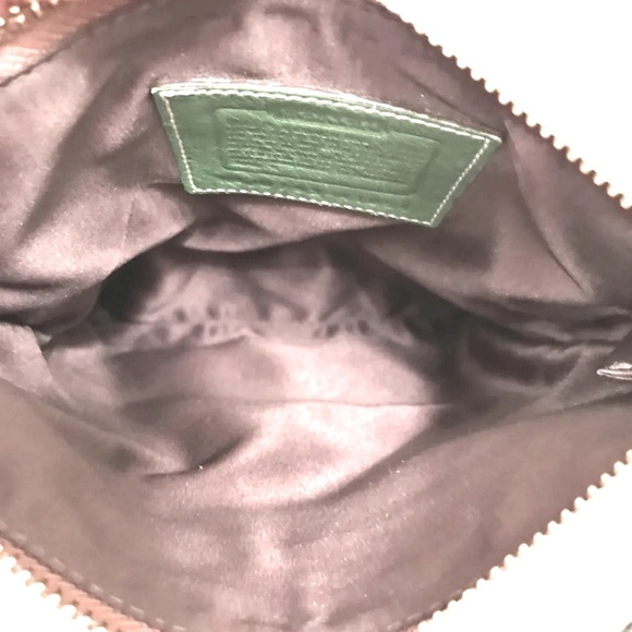 Coach Rare 41054 Hampton Nancy Zebra Signature Swingpack Stripe - Picture 4 of 14